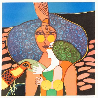 Femme L'oiseau