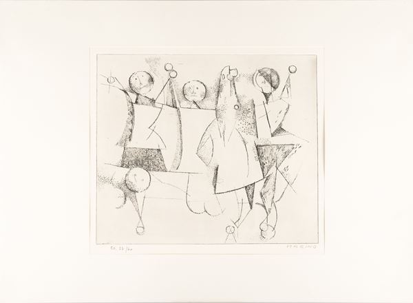 Marino Marini - Gioco di Arlecchini