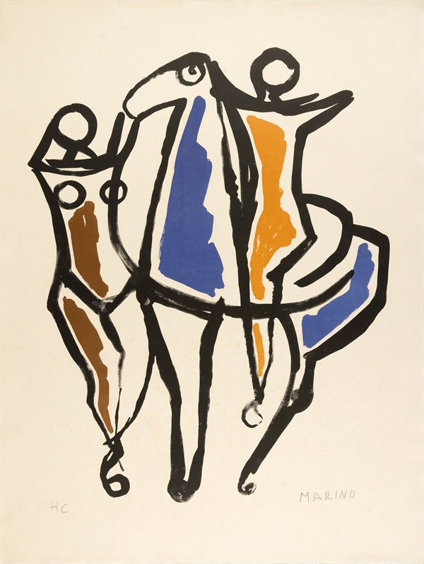 Marino Marini - Senza titolo