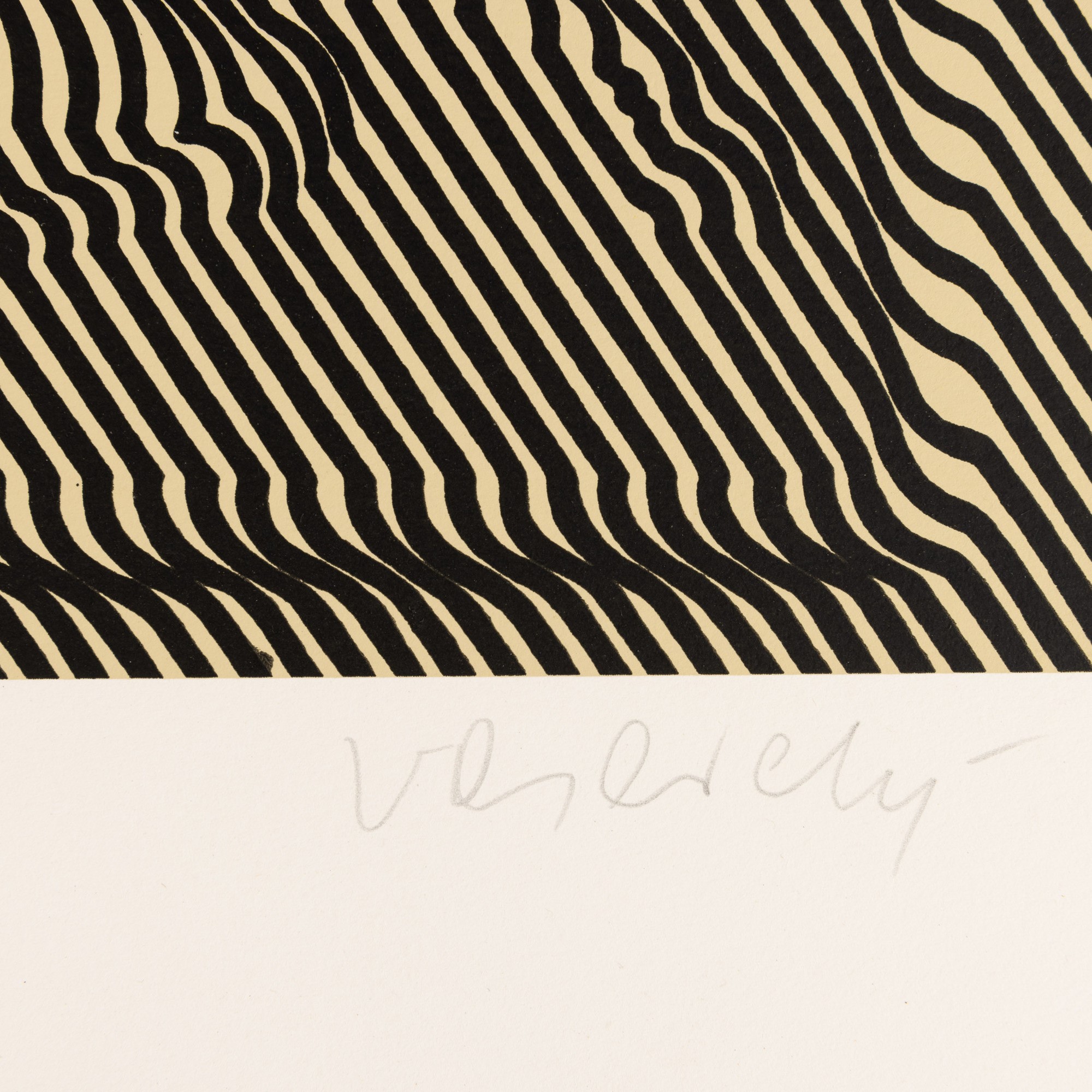 Victor Vasarely - Zebra