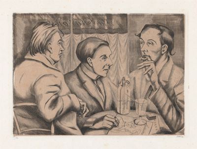 Esthetes Au Cafe De la Rotonde