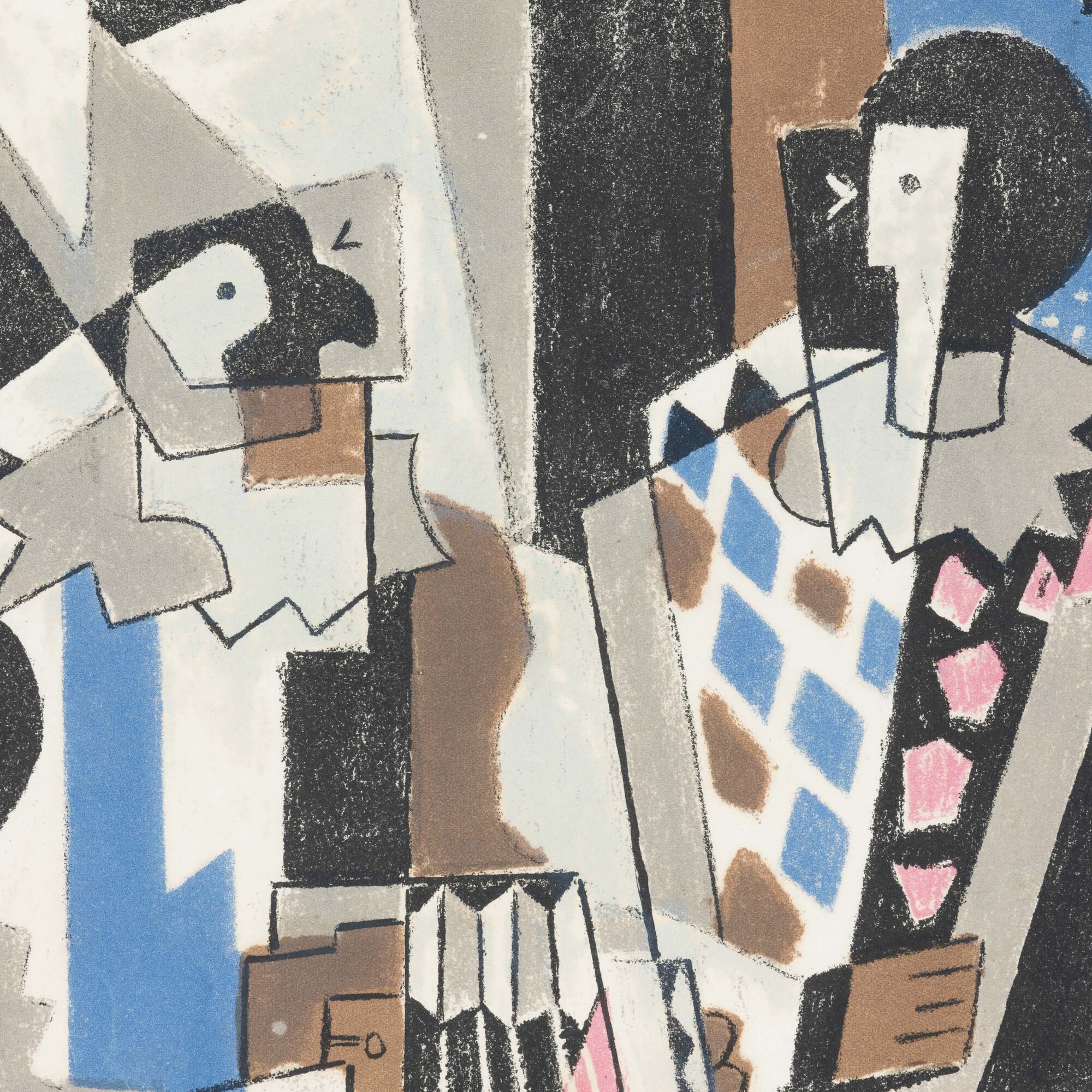 Gino Severini - Les Arlequins