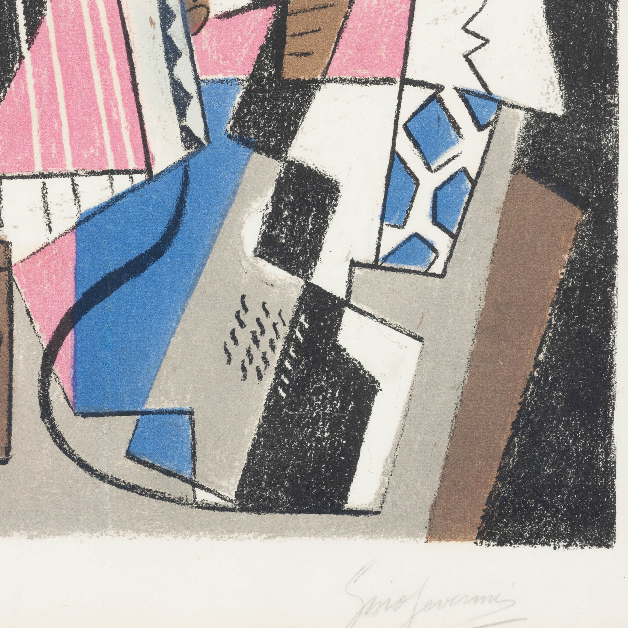 Gino Severini - Les Arlequins