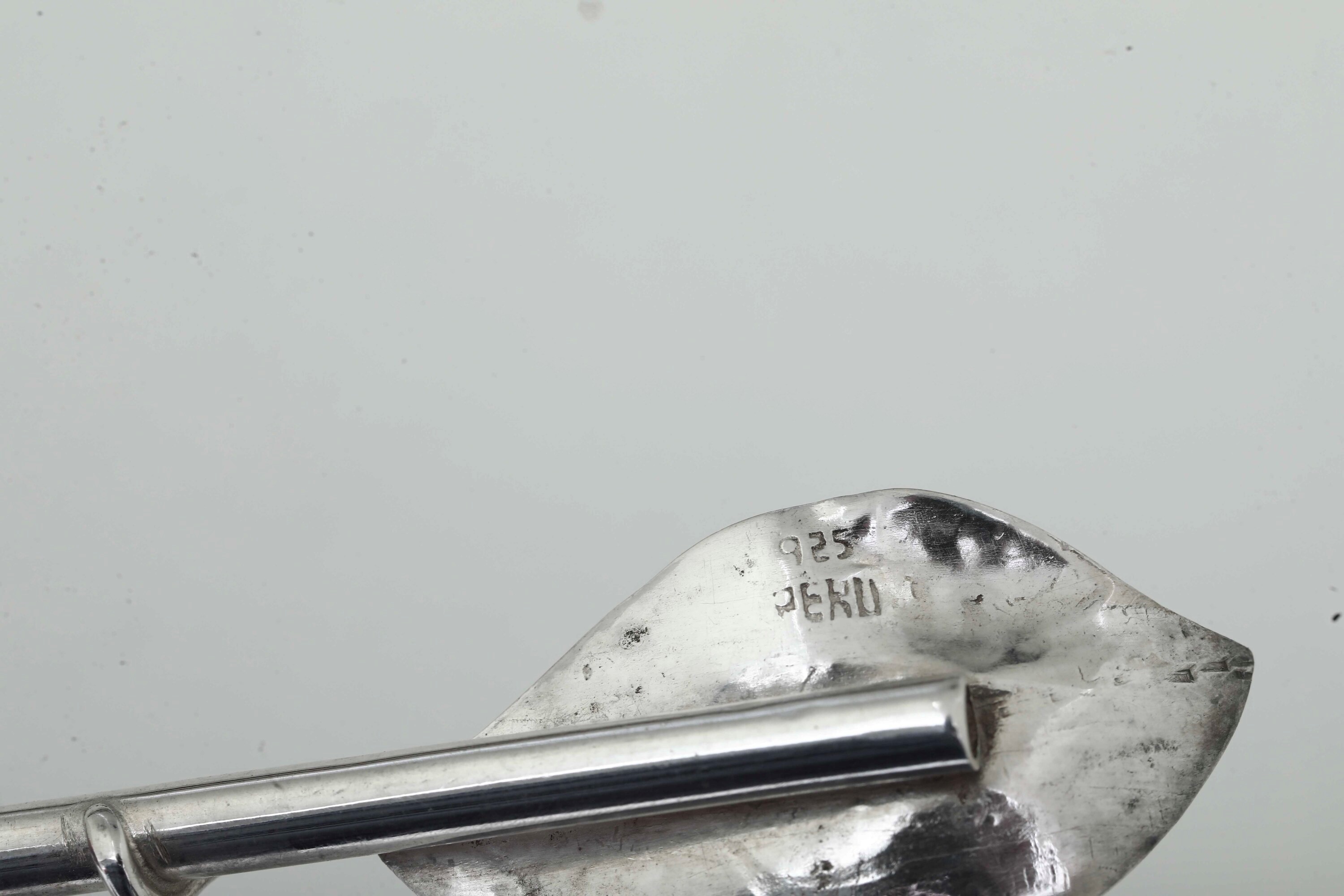 Cucchiaini e cannucce in metallo argentato, XX secolo