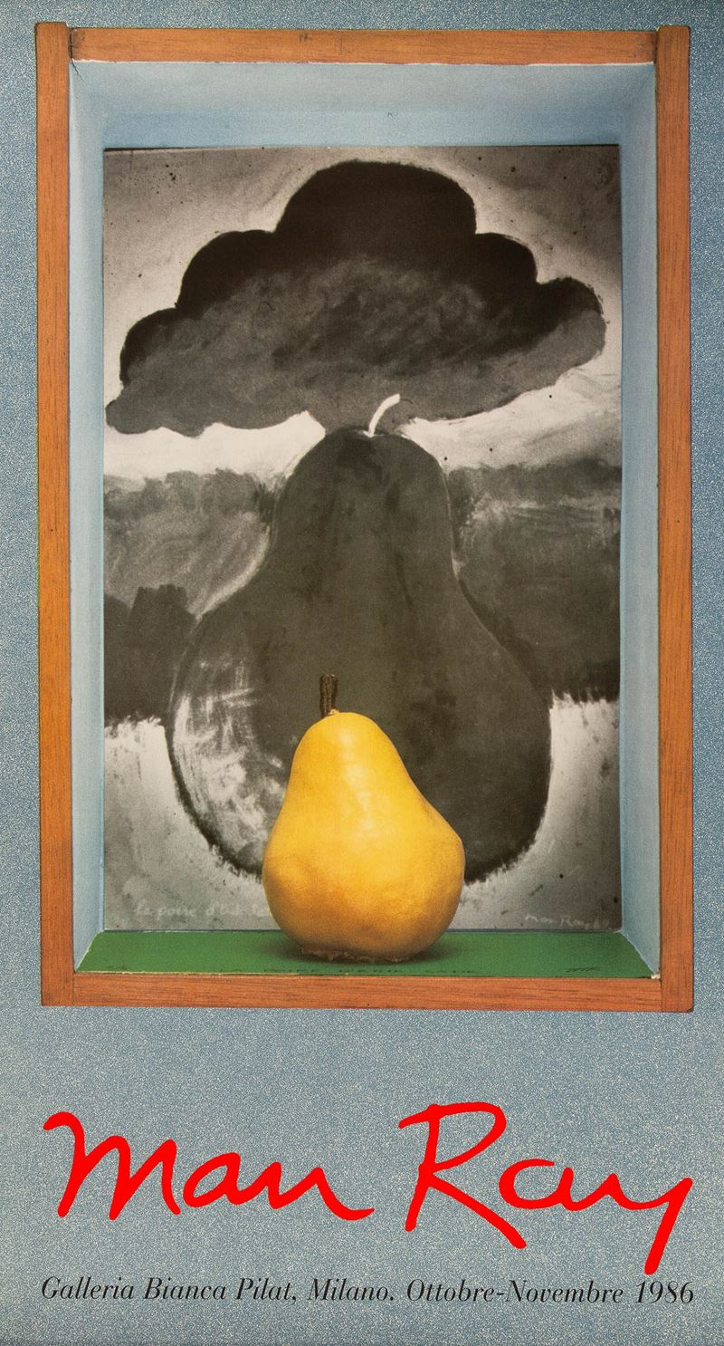 Man Ray : Man Ray, Galleria Pilat.  - Asta Manifesti e Collectible - Cambi Casa d'Aste