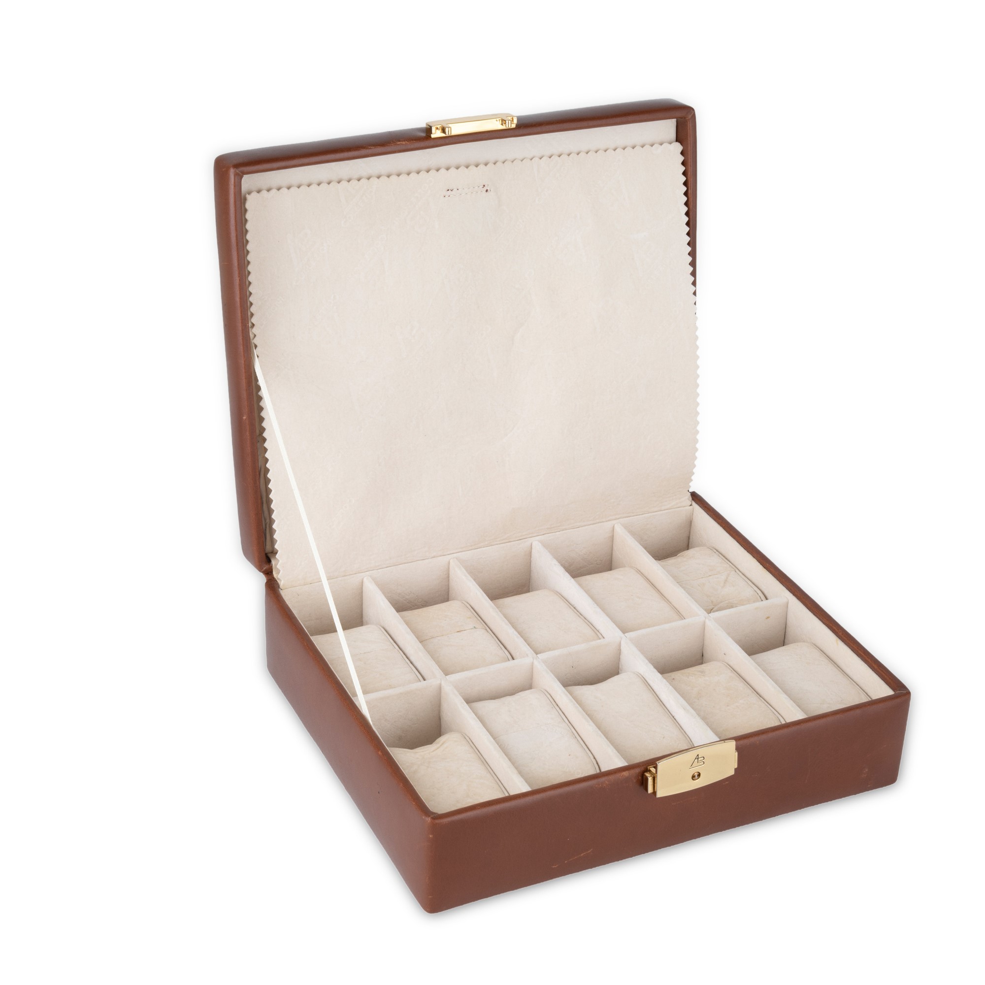 Scatola porta orologi in pelle, 20×25×8 cm
