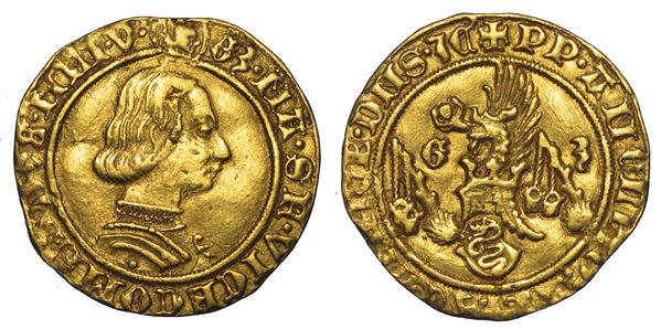 MILANO. GALEAZZO MARIA SFORZA, 1466-1476. Ducato (primo tipo).