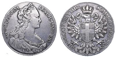 Regno D’italia. Colonia Eritrea. Vittorio Emanuele III di Savoia, 1900-1943. Tallero Italicum 191...