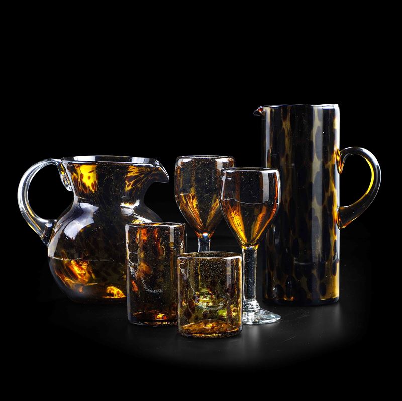 Servizio di bicchieri, probabilmente anni ’60 del XX secolo   - Asta L'Art de la Table - Cambi Casa d'Aste