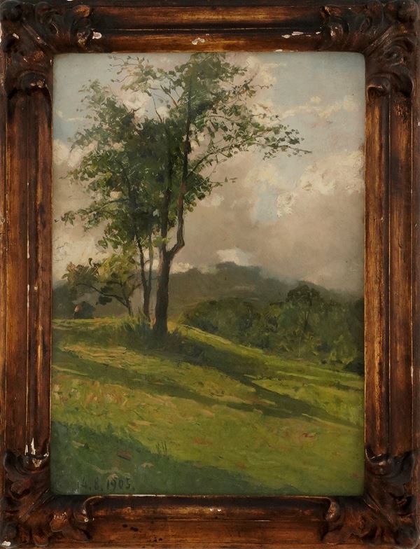 Lorenzo Delleani - Paesaggio