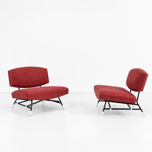 Due poltrone mod. 865.