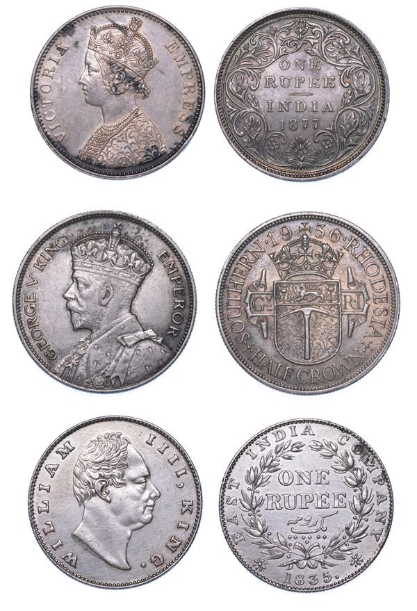 REGNO UNITO - COLONIE. Lotto di tre monete.