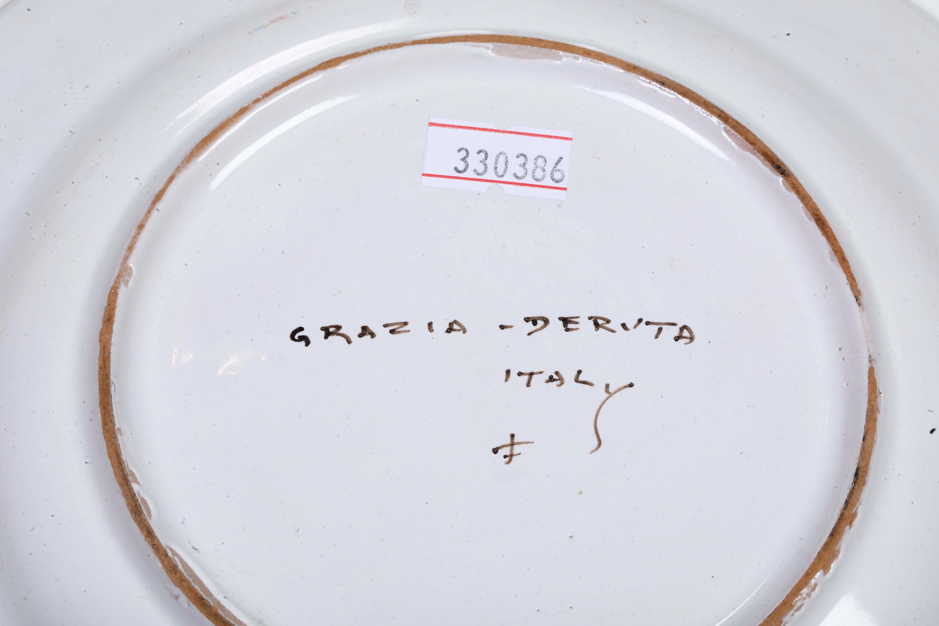 Tre Piatti.deruta, XX Secolo.