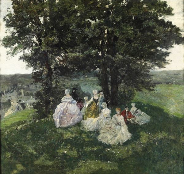 Emma Ciardi - Colazione sull’erba 1908