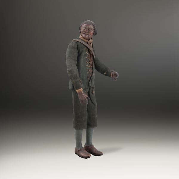 Popolano con giacca e calzoni. Napoli, XVIII-XIX secolo