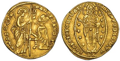 Venezia. Andrea Dandolo (54° Doge, 1343-1354). Ducato.