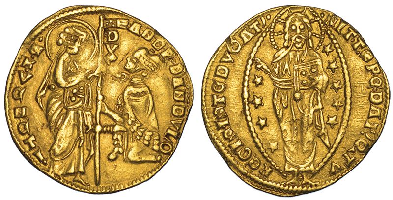 VENEZIA. ANDREA DANDOLO (54° doge, 1343-1354). Ducato.  - Asta Numismatica - I - Cambi Casa d'Aste