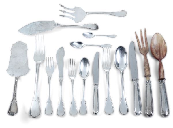 Servizio di posate. Argenteria italiana del XX secolo, argentiere Cesa, Alessandria