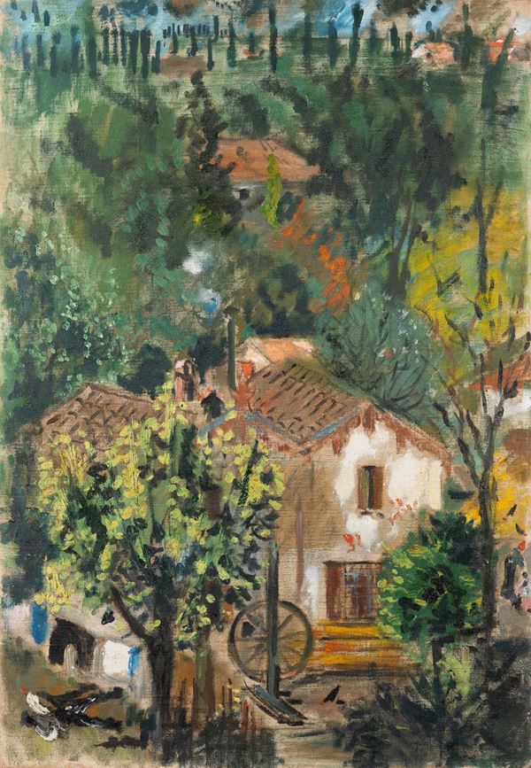 Filippo De Pisis - Il mulino di fiera di Primiero