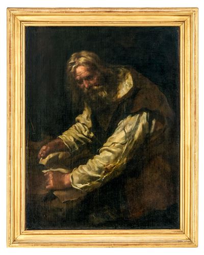 Uomo che Strappa una Lettera