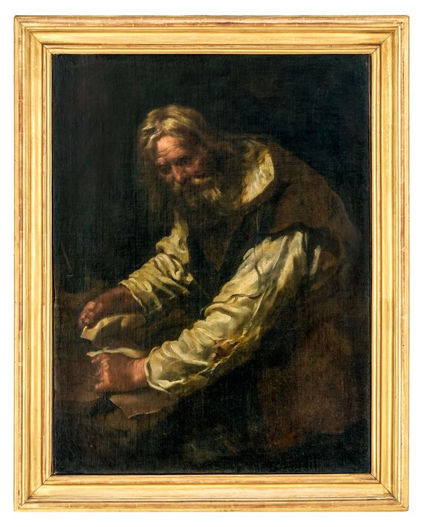 Bernhard Keilhau detto Mons&#249; Bernardo - Uomo che strappa una lettera