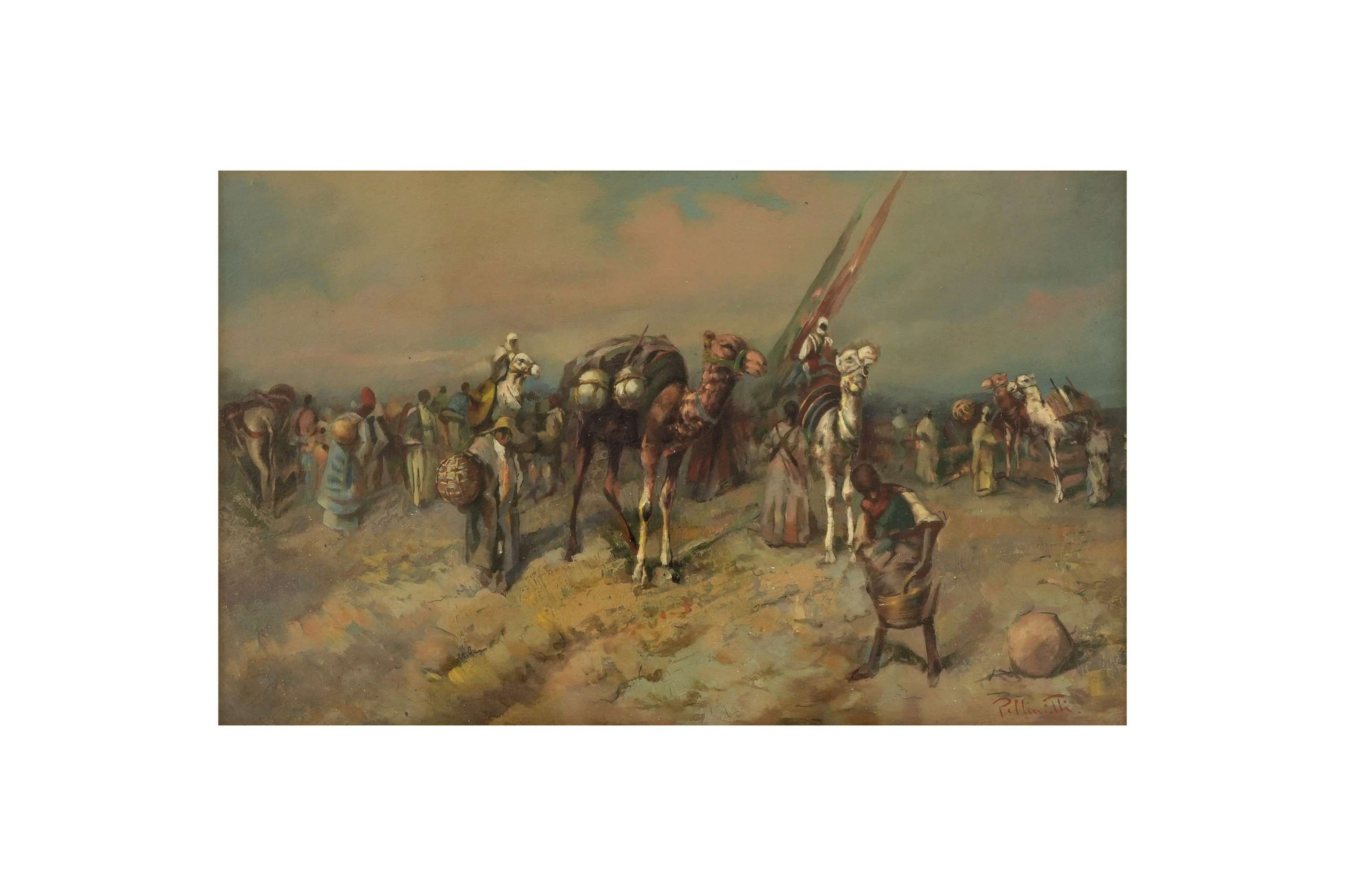 Tito Pellicciotti - Carovana nel Deserto
