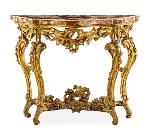 Consolle. Roma, XVIII secolo
