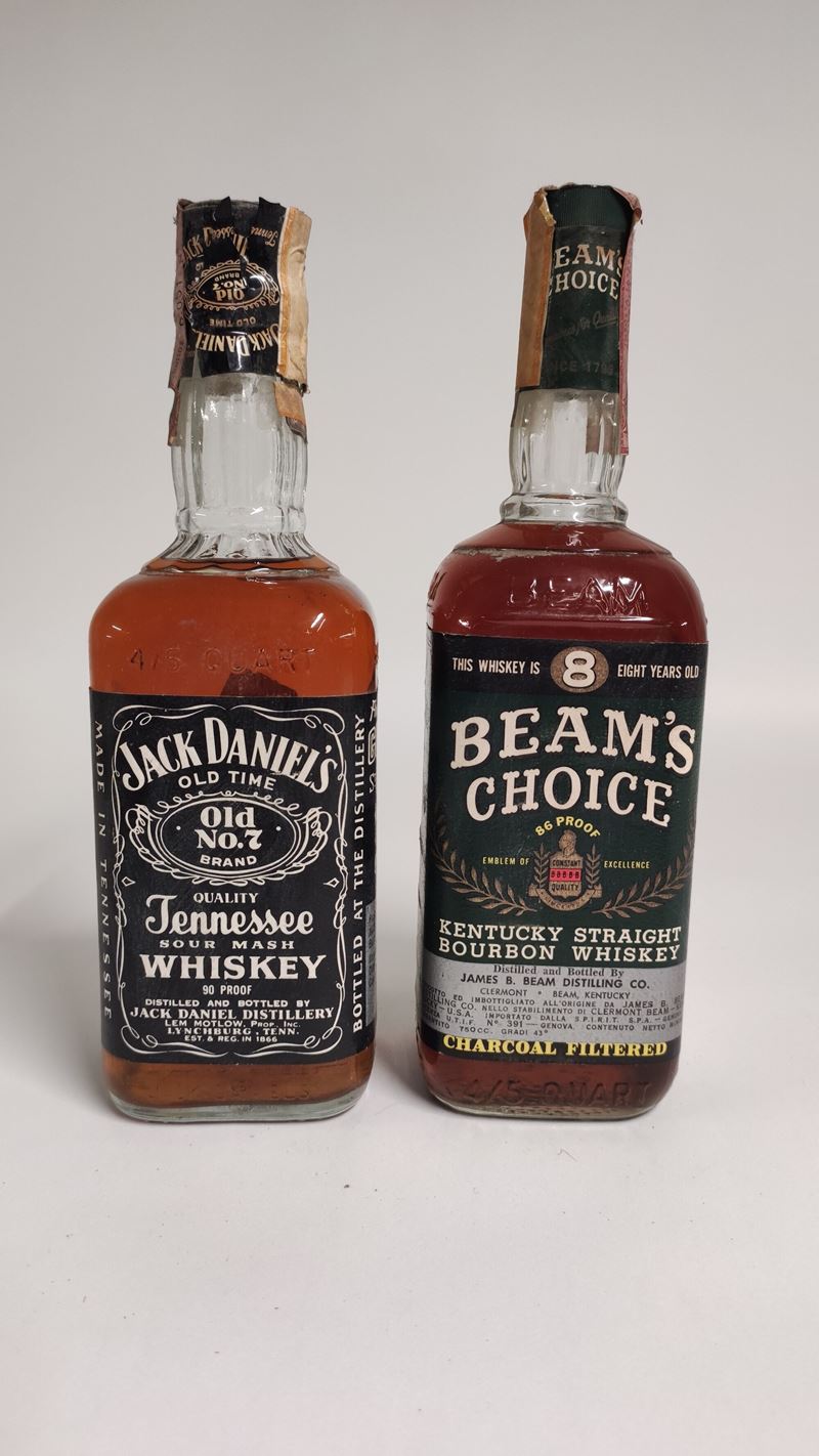 Jack Daniel's, Beam's Choice, Whiskey Bourbon  - Auction Spring Wines and Spirits - Cambi Casa d'Aste