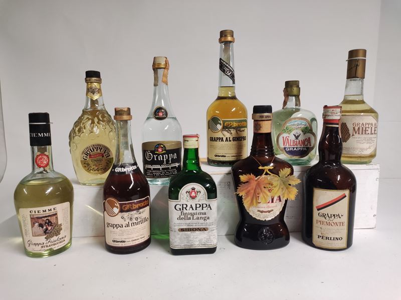 Collezione Italiana, Grappa  - Auction Spring Wines and Spirits - Cambi Casa d'Aste