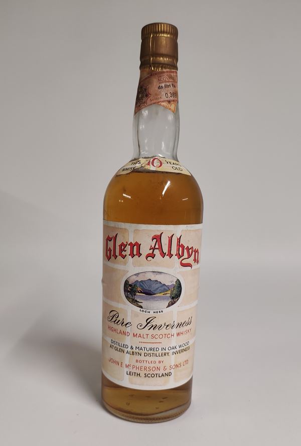 Glen Albyn 10 Years Old, Malt Scotch Whisky