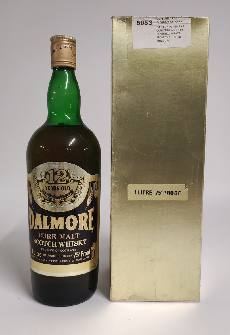 Dalmore 12 Years Old, Pure Malt Scotch Whisky  - Auction Spring Wines and Spirits - Cambi Casa d'Aste
