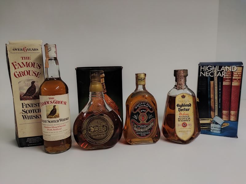 Famous Grouse, Swing, Macleay Duff, Highland Nectar, Scotch Whisky  - Auction Spring Wines and Spirits - Cambi Casa d'Aste