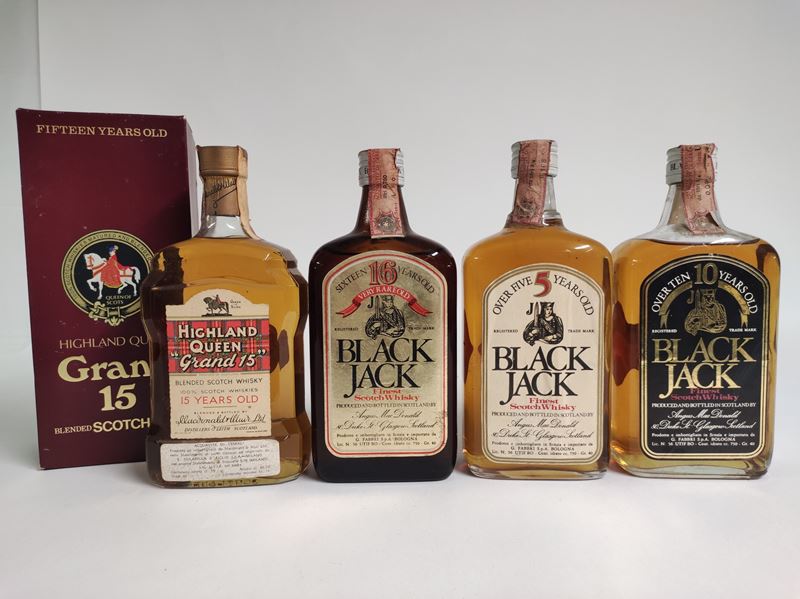Highland Queen, Black Jack, Scotch Whisky  - Auction Spring Wines and Spirits - Cambi Casa d'Aste