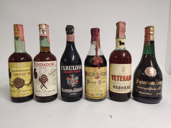 Arquandente, Veterano, Cardinal Mendoza, Fabuloso, Fundador, Carlos III, Brandy
