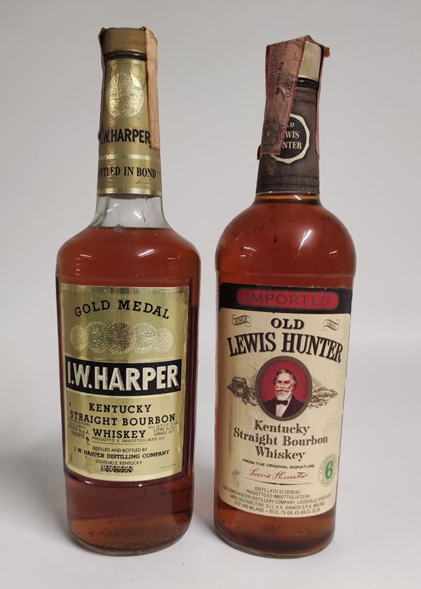 Lewis Hunter, I.W. Harper, Bourbon Whiskey