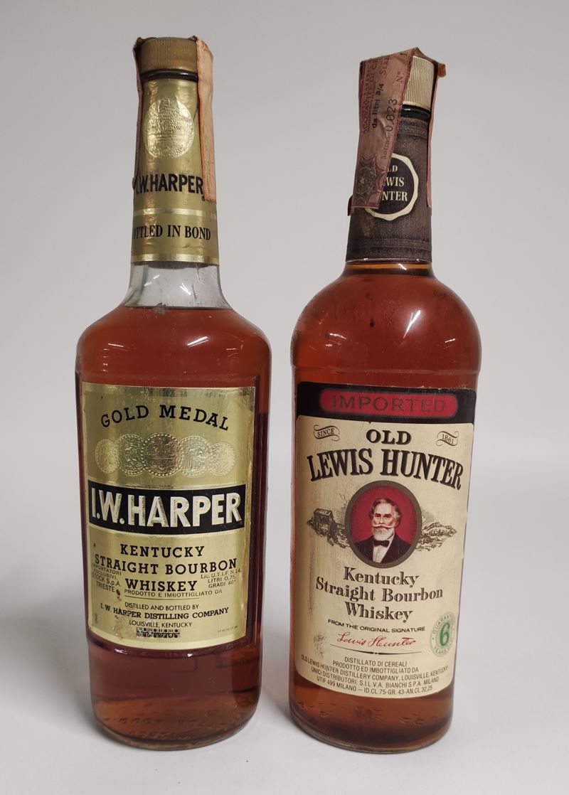 Lewis Hunter, I.W. Harper, Bourbon Whiskey  - Auction Spring Wines and Spirits - Cambi Casa d'Aste