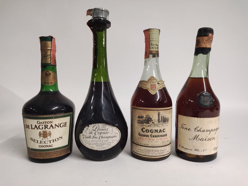 Gaston Lagrange, Princess, Du Logis De La Monte, Dupuis, Cognac  - Auction Spring Wines and Spirits - Cambi Casa d'Aste