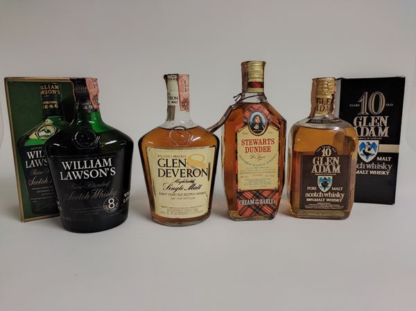 William Lawson's, Glen Deveron, Stewarts Dundee, Glen Adam, Single Malt & Scotch Whisky