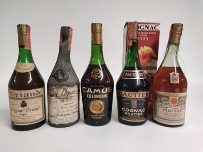 Briand, Ch. Gaultier, Camus, Berville, Cognac