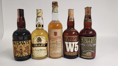 Wis-wis, Crazy, Clanroy, King Edward I, W5, Scotch Whisky