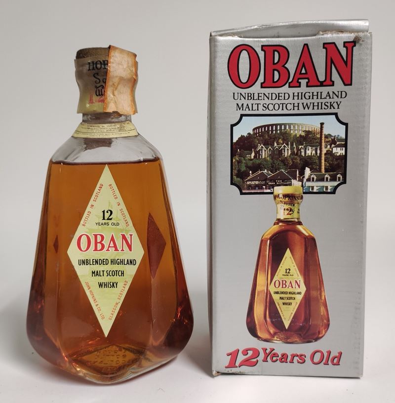 Oban 12 Years Old, Malt Scotch Whisky  - Auction Spring Wines and Spirits - Cambi Casa d'Aste
