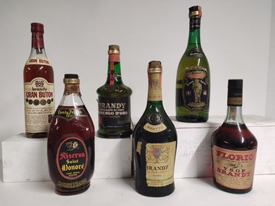 Gran Buton, Saint Honorè, Marengo D'oro, Brotto, Gambarotta, Florio, Brandy
