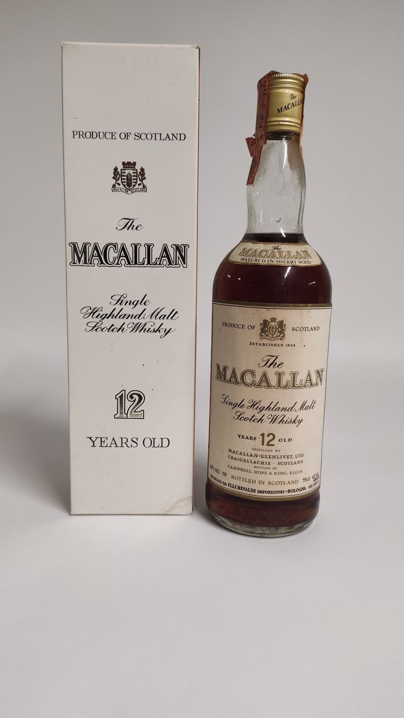 The Macallan 12 Years Old, Pure Highland Malt Scotch Whisk  - Asta Spring Wines and Spirits - Cambi Casa d'Aste