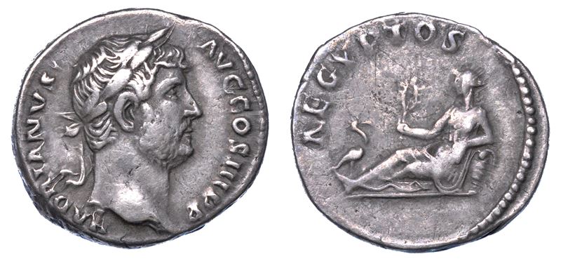 ADRIANO, 117-138. Denario, anni 130-133. Roma.  - Auction Numismatics - I - Cambi Casa d'Aste