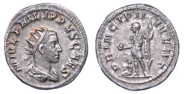 FILIPPO II (Cesare), 244-247. Antoniniano. Roma.