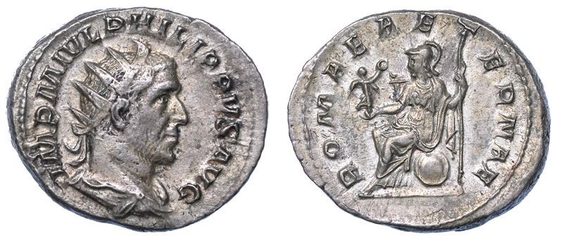 FILIPPO I, 244-249. Antoniniano. Roma.  - Asta Numismatica - I - Cambi Casa d'Aste
