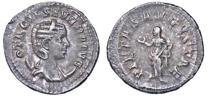 OTACILIA SEVERA (Moglie di Filippo I), 244-249. Antoniniano. Roma.  - Asta Numismatica - I - Cambi Casa d'Aste
