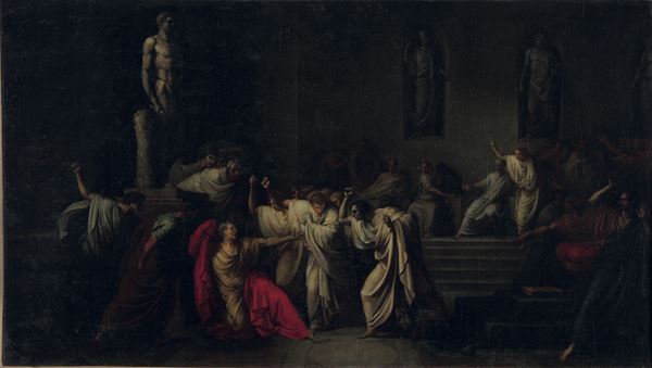 Vincenzo Camuccini - La morte di Cesare