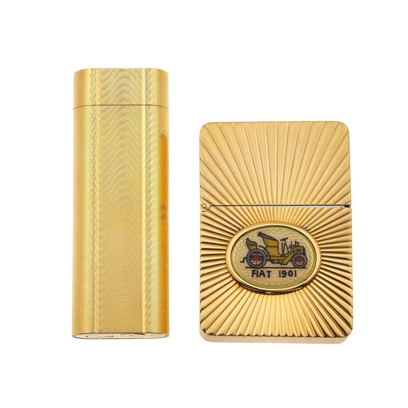 Two lighters. One signed Cartier. The lighters have not been tested and may need a service  - Auction Fine Jewellery - Cambi Casa d'Aste