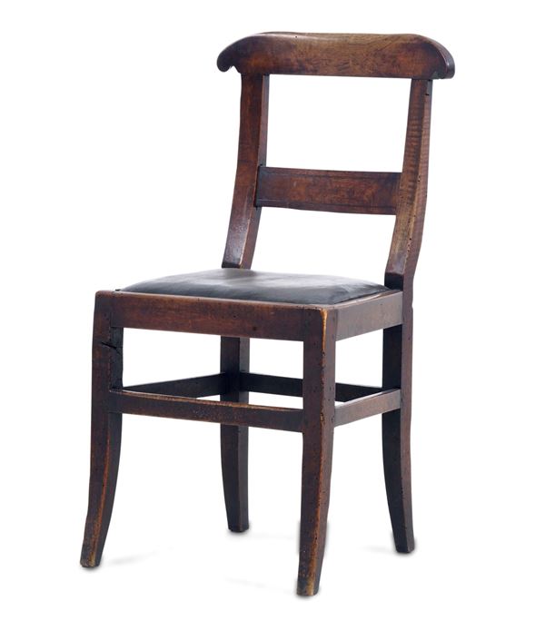 Sedia all'etrusca. XIX secolo